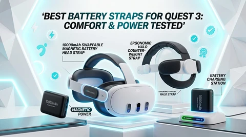 Best Battery Straps for Quest 3 Comfort and Power Tested